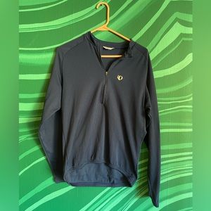 Pearl Izumi Large Long Sleeve Bicyclist Half Zip Jersey